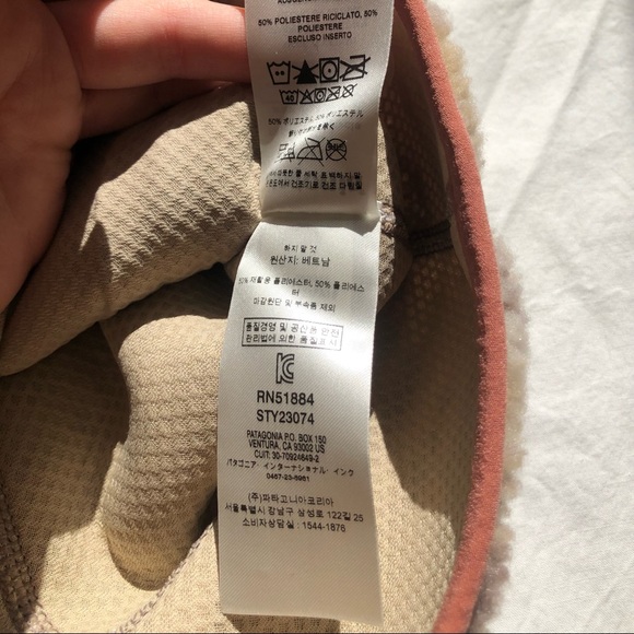 **SOLD** NWT Patagonia Classic Retro-X Fleece Jacket - Space Dye Oatmeal - Picture 9 of 10